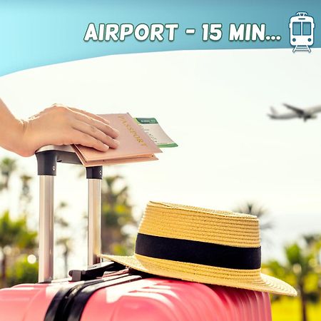 1 Min To The Beach Apartment - Kitchen - Tramway - Air Conditioner - Wifi - Promenade Des Anglais Nice Dış mekan fotoğraf