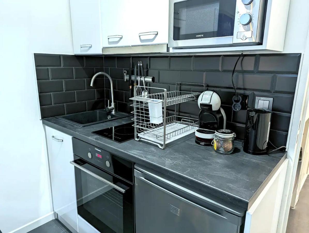 1 Min To The Beach Apartment - Kitchen - Tramway - Air Conditioner - Wifi - Promenade Des Anglais Nice Dış mekan fotoğraf