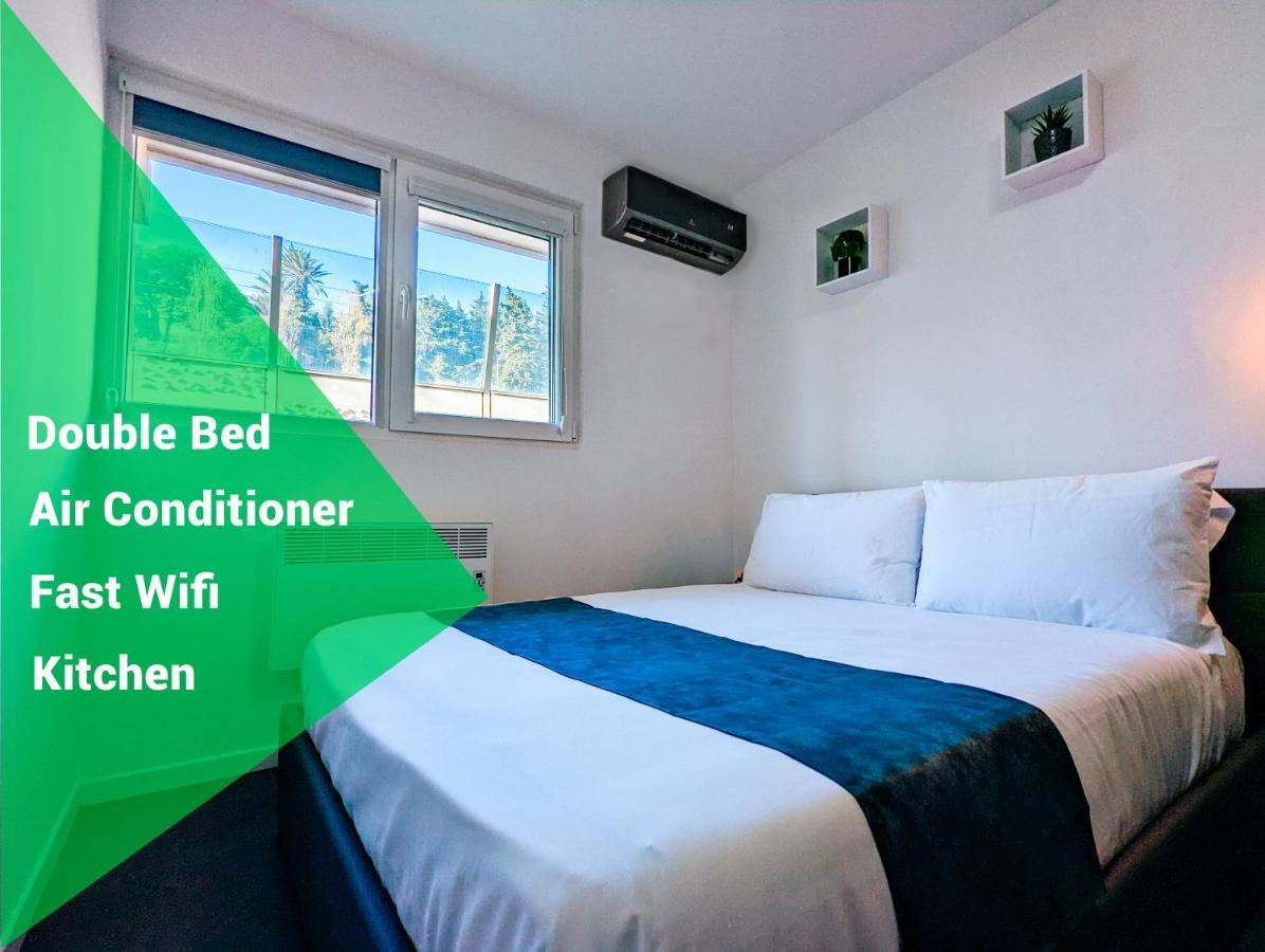 1 Min To The Beach Apartment - Kitchen - Tramway - Air Conditioner - Wifi - Promenade Des Anglais Nice Dış mekan fotoğraf